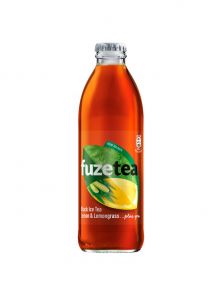 FuzeTea Black Tea Lemon & Lemongrass 250ml