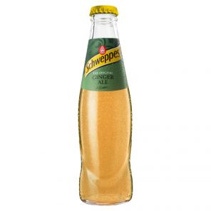 Schweppes Ginger Ale, přepravka 24x0,25l