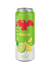 Mattoni Cedrata s příchutí citrusů jemně perlivá 0,5l