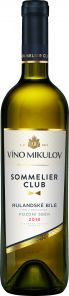 Víno Mikulov Sommelier Club Rulandské bílé 2018 pozdní sběr, lahev 0,75l