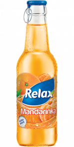 Mandarinka 0,25l Relax Víčko