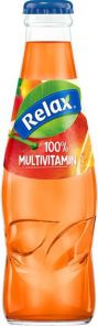 Džus Relax Multivitamin 100% 0,2l sklo